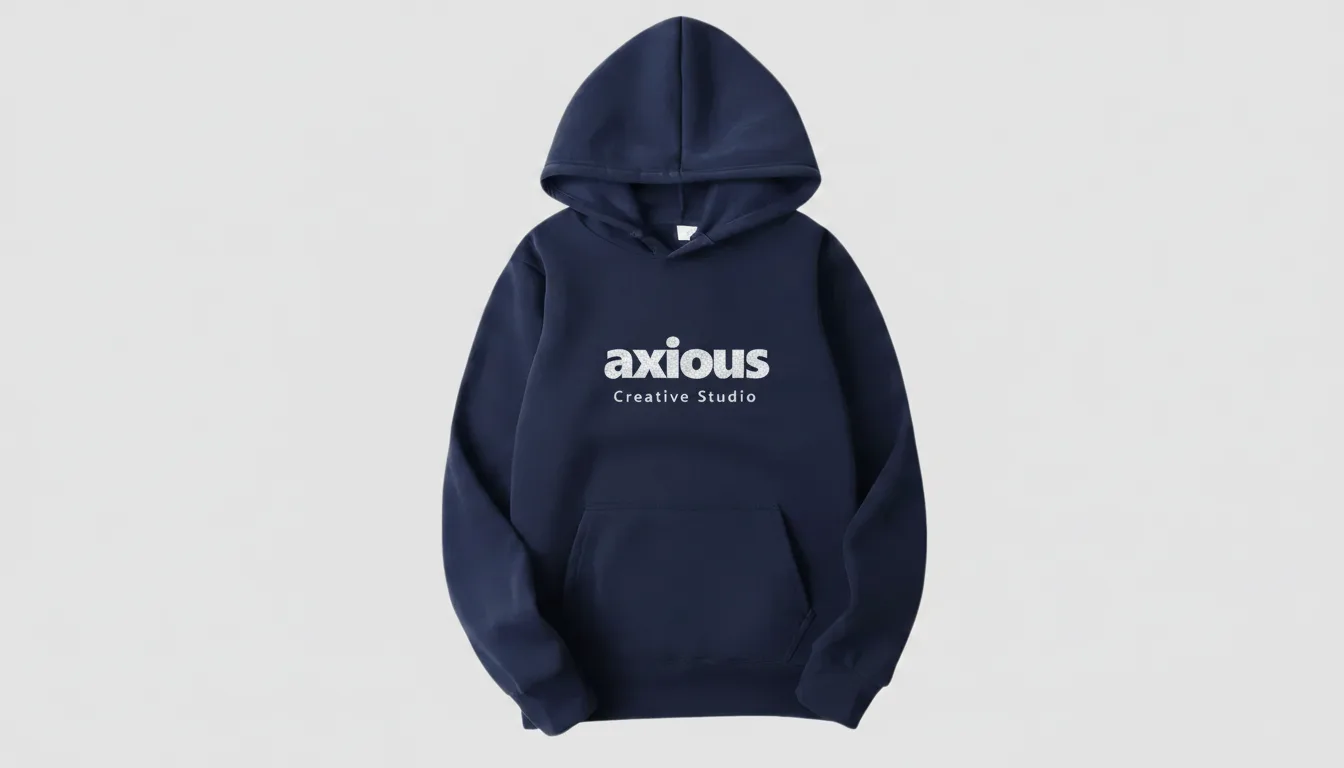 Hoodie — navy